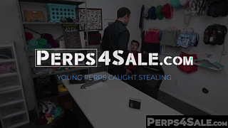 Perps4Sale.com - Tatted twink Gets deep ass pounded deep for Stealing from Store