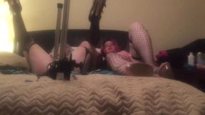 Sex Machine Fucks Hot Trans Woman