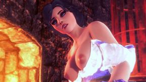 belle give a handjob and a blowjob - beauty and the beast parody