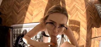 Sloppy Deepthroat & Blowjob