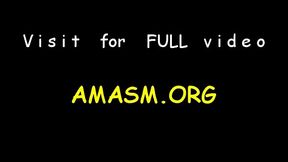 Lad gets atm action in real amateur female domination show