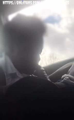 Y O U N G Ghetto Slut Sucked the Cum Out My Dick and Swallowed It Right Before Her Boyfriend Pulled up. Had to Nut in Her Mouth