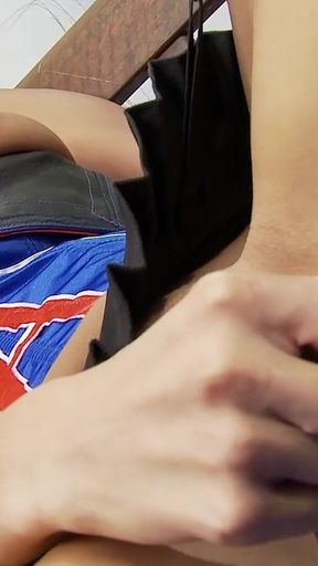 Babes in Uniform Scene 4 Busty Blonde in Pigtails Chloe Conrad and Lingerie Enjoys Her Dildo Alone