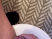 ドМ男子 ちっちゃい声出しながらイクとこ見て♡ 童貞 皮かむり