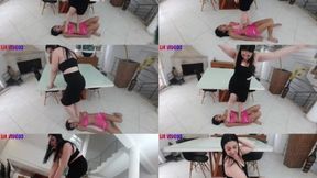 STEPPING ON CATITA'S LITTLE BODY - GODDESS LETICIA MILLER & SLAVE LITTLE KATITA - EXCLUSIVE LM VIDEOS FEBRUARY 2025 - CLIP FULL VERSION