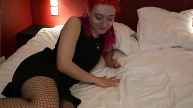 Pink Haired Cheater Choked Gushed Destroyed by Two BBCs Sneaky Cuck