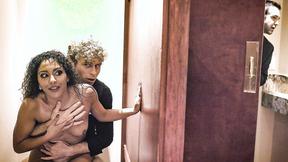 ”Slutty wifey cheating with the waiter on their 5th anniversary”