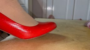 Cum under my heels