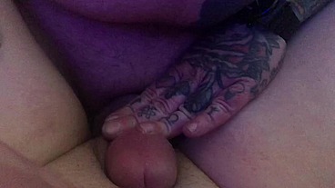 Jac’s fat dick giving chubby shaved pussy what she needs