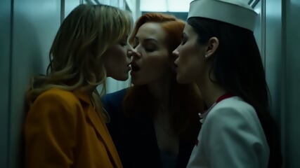 Lesbian Cabin Crew AI MV