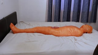 Goddess fucks mummified slave part 2