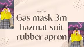 3m gas mask rubber apron and hazmat