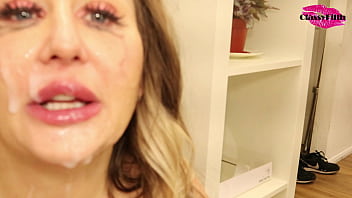 British MILF takes BBC and cums all over