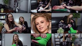 Bonnie Exercise Sprain Foot Icing and Wrap (in HD 1920X1080)