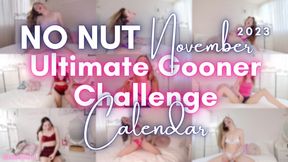 No Nut November Ultimate Gooner Challenge Calendar 2022