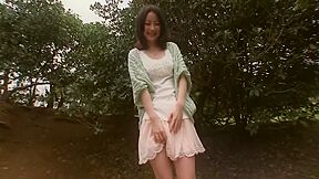 Japanese Girl Gets Tight Holes Fucked Creampie