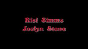 joclyn stone masturbates risi simms hairy pussy using sex toy