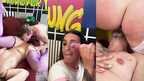 part2 : partouze avant un salon erotique pour etre en pleine forme ! et ...