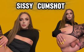 Beautiful Sissy Gets A Solo Orgasm