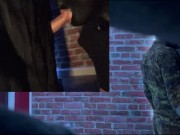 Recording curious military stud at gloryhole