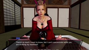 Murmur 2 - Goddess of D. Giving Handjob to Adam Till He Cum