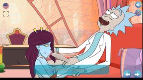 Rick's Lewd Universe - Part 1 - Rick and Morty - Unity Suck off Rick by Loveskysanx
