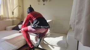 Sissy hooker has to punish herself