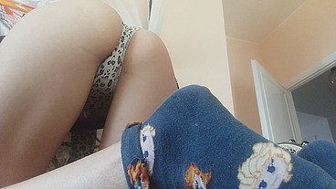 sexy upskirt and ass fever with Chantal Channel