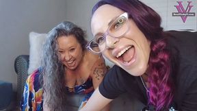 Vicky and Stacy tickling you with fingers and toes- HD 1080p