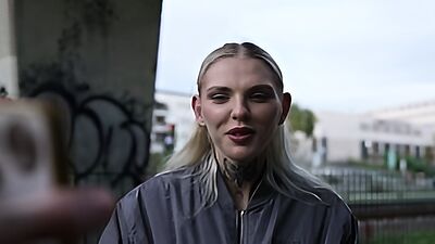 GERMAN SCOUT - Blonde Fitness Model Teen Lexi Star Pick Up for Premier Porn Casting Fuck