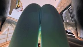 8K VR360 CC has a huge butt that crushes the short person