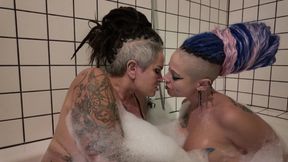 Horny Stepmommy Girlfriend Sex in the Shower