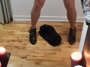 FEMBOY SKIRT TEASE