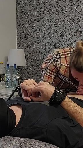 Cheating Wife Fucked Neighbor - Husband Ate His Cum From Condom and Own Sperm for Dessert
