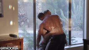 Screaming! Alpha Dog Derek Jones Flip Fucks Hard!