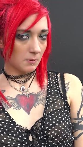 Must-see moment from "Skinny Redhead Jackie Gives A Rimjob And Sucks A Cock To Swallow Warm Cum"