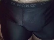 Naughty bear is wettening himself