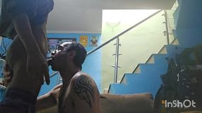 mamando meu visinho puto