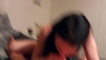 She loves sucking her dick