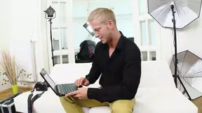 Innocent Russian teen gives first blowjob on camera