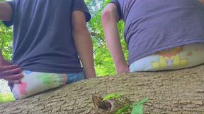Two Twinks Do Public Diaper Enema Challenge