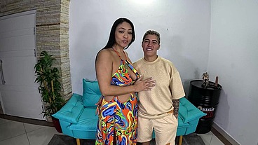 Fazendo minha primeira DP com Ted e o Boyceta