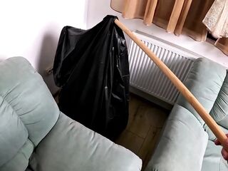 Trash Bag Whore Roleplay. Plastic Fetish mother I'd like to fuck Deepthroat, Doggy and Double Cum on Shiny Bag
