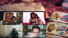 o pai gozou no copo e ele bebeu com agua ao vivo