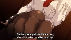 Megane No Megami 1-2 (Sex Scenes)  4K Remastered (48fps) ENG SUB [Hentai]