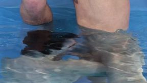 Poolside fuck with hot guys eager for cock
