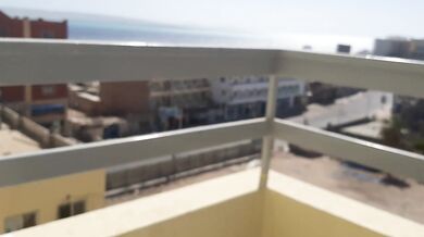 Real sex POV on the balcony she licks and comes hard