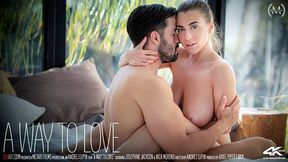 Her massive, unaltered breasts swing tantalizingly, her mouth engulfing cock&#x1F346;