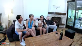 Old and Young DP: Spanish Youngster Maria Wars and French MILF Charlie