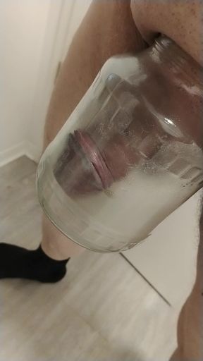 Pumps with heavy large glass